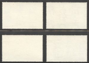 St Kitts Scott 165-68 MNHOG - 1985 Ships Set - SCV $9.00