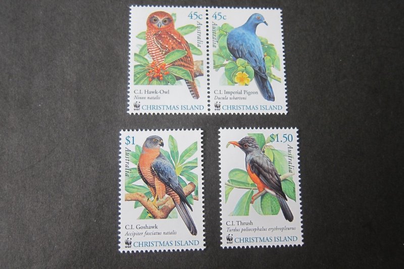 Christmas Islands Sc 437-439 Birds Set MNH