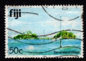 Fiji - #422 Serua island Village - Used