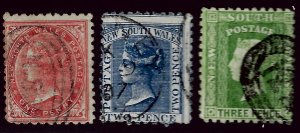 New Zealand SC#61-63 Used Avg/Fine...Fill a Key Spot!!