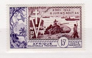 French Eq Africa Sc C38 LH Liberation Issue of 1954