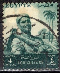 Egypt; 1955: Sc. # 371: Used Single Stamp