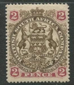 British South Africa - Scott 52 - Arms -1897 - MNG - Single 2p Stamp