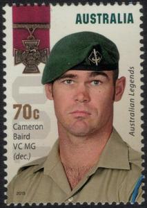 2015 Australian Legends Cameron Baird VC MG MNH