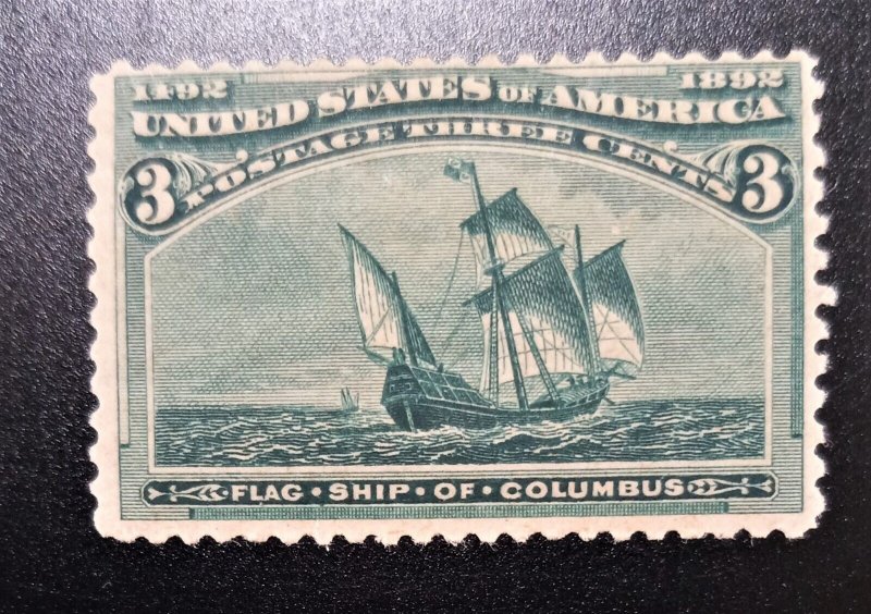 US Stamp Scott# 232 Mint  Single - Free Shipping 