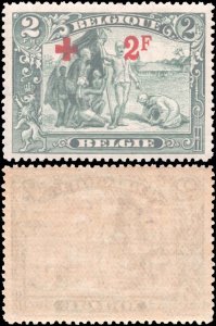 Belgium #B45, Incomplete Set, 1918, Hinged