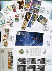 San Marino FDC Venetia 2014 Quansi complete vintage