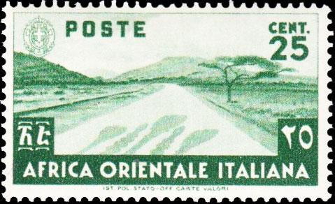 Italian East Africa Scott 7 Unused hinged.