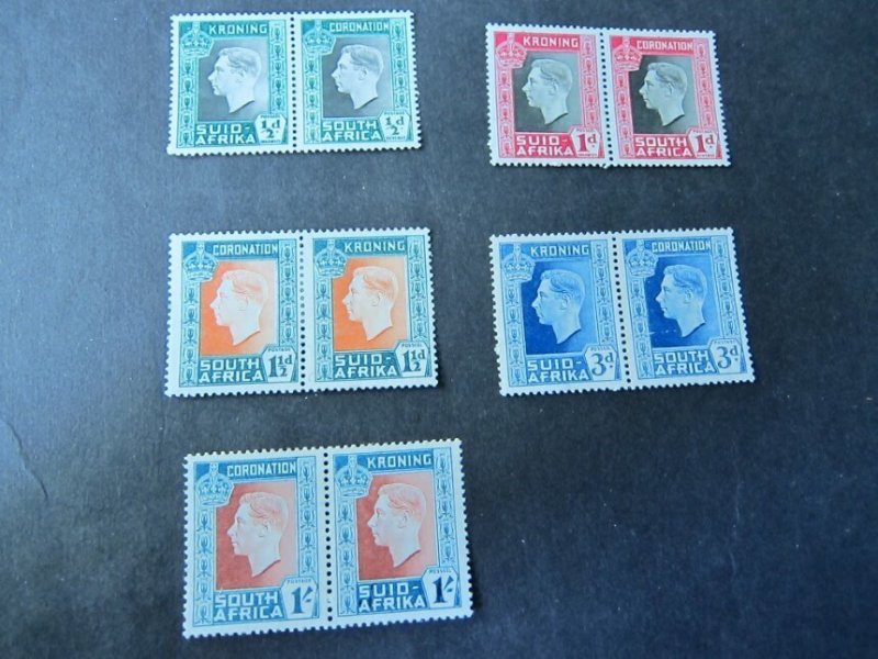 South Africa 1937 Sc 74-78 set MH