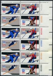 Scott #1795-98 - Winter Olympics - Plate Block - MNH