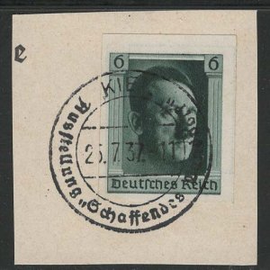Germany Reich Scott # B103a, used, opp, special cancellation