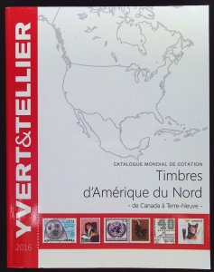 Yvert et Tellier - Timbres d'Amerique du Nord - de Canada a Terra-Neuve (2016)