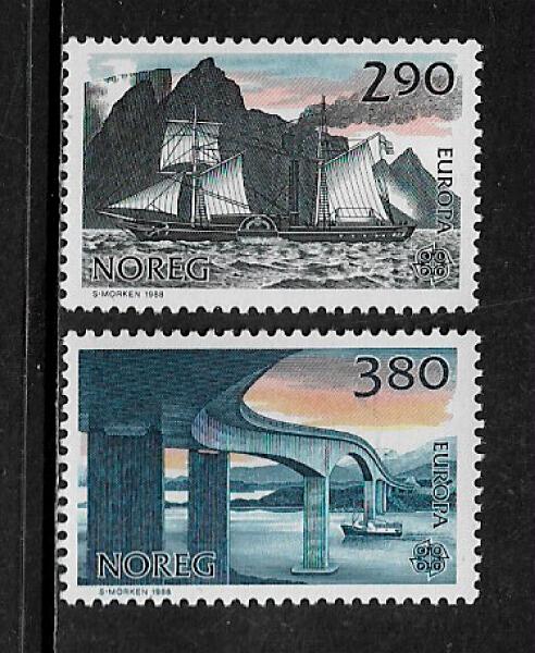 Norway #928-9 MNH Set - Europa