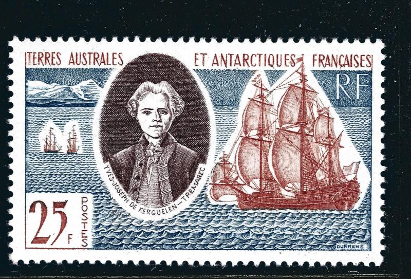 FSAT Antarctic Yves-Joseph issue (SC #20) VF MNH Cat $29...Premier!