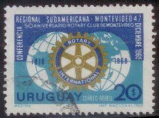 Uruguay 1969 SC# C354 Used L394