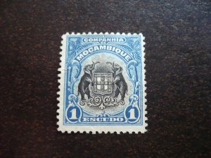 Stamps - Mozambique Company - Scott# 143 - Mint Hinged Partial Set of 1 Stamp
