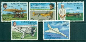 Congo 1977 History of Aviation MUH