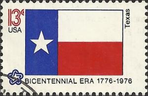 # 1660 USED STATE FLAG TEXAS