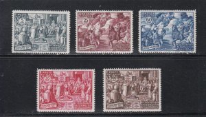 Vatican City # 149-153, Council of Chalcedon 1500th Anniv. Mint NH, 1/2 Cat.