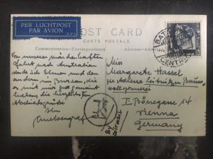 1938 Batavia Netherlands Indies Real Picture Postcard Cover RPPC Temple