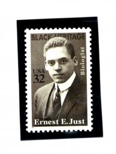 3058 Ernest E. Just (Mounted Single)  MNH 