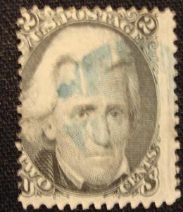 US #73 Used with Blue Cancel SCV $70.00 L3