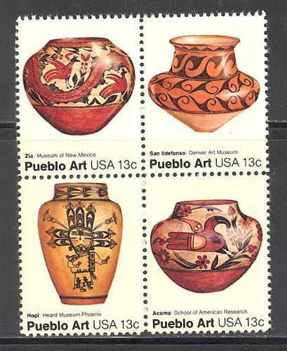 U. S. Sc # 1706-1709a mnh - block of 4 (DT-2)