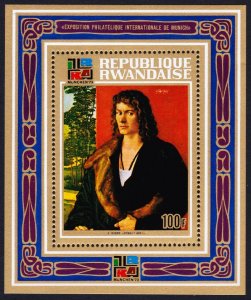 Rwanda Famous Paintings Durer MS 1973 MNH SC#522 SG#MS543