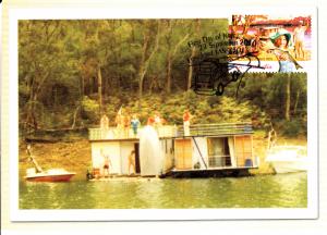 Australia 2010 Maxicard Scott #3354 60c Houseboating, 1980s