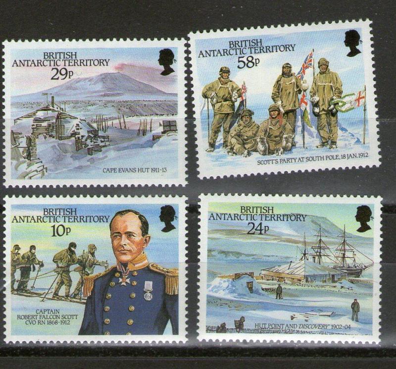 British Antarctic Territory 137-140  MNH