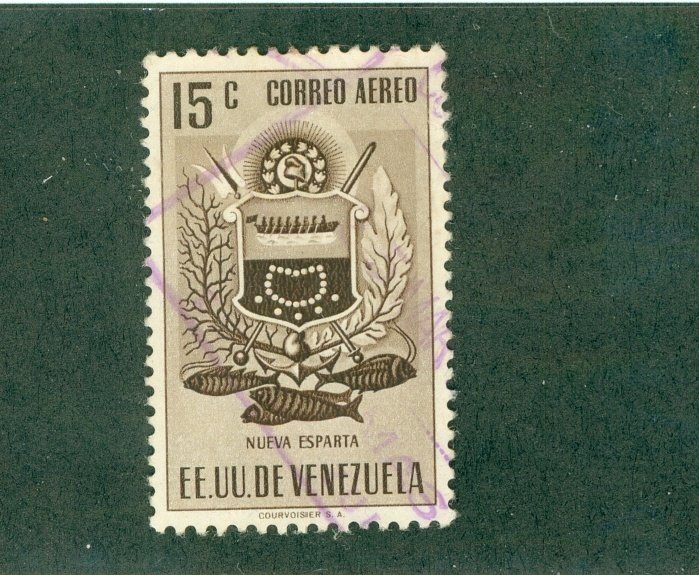 VENEZUELA C538 USED BIN $0.65