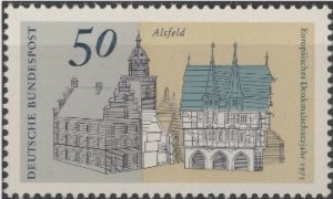 Germany Sc 1196 Market Town Hall Alsfeld  MNH