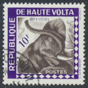 Burkina Faso Upper Volta SC# O3 CTO Official Elephant   see details / scans 