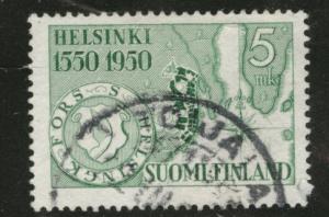 FINLAND SUOMI Scott 297 used 1950 stamp