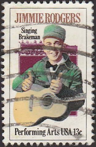 # 1755 USED JIMMIE RODGERS AND LOCOMOTIVE