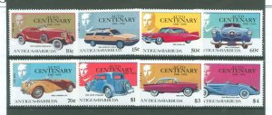 Barbuda #838-845  Single (Complete Set) (Cars)