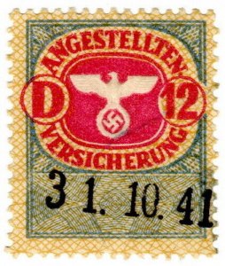 (I.B) Germany Revenue : Employee Insurance D12 (Third Reich)