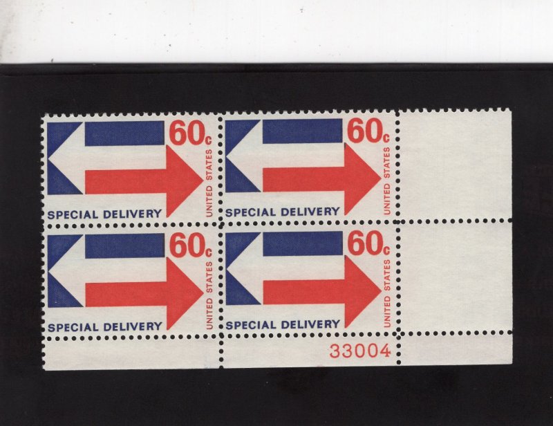 E23 Special Delivery, MNH LR-PB/4 (#33004)