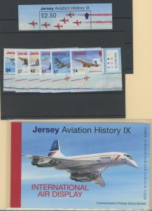 Jersey #1281-1286/1286a/1287  Souvenir Sheet