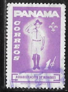 Panama RA54: 1c Boy Scout, used, F-VF