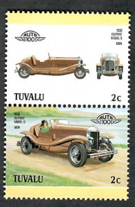 Tuvalu #415 Classic Cars Mint Hinged single