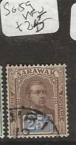 SARAWAK   SG59   25C       BROOKE     VFU         P0118B H