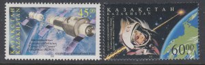 Kazakhstan 318-319 Space MNH VF