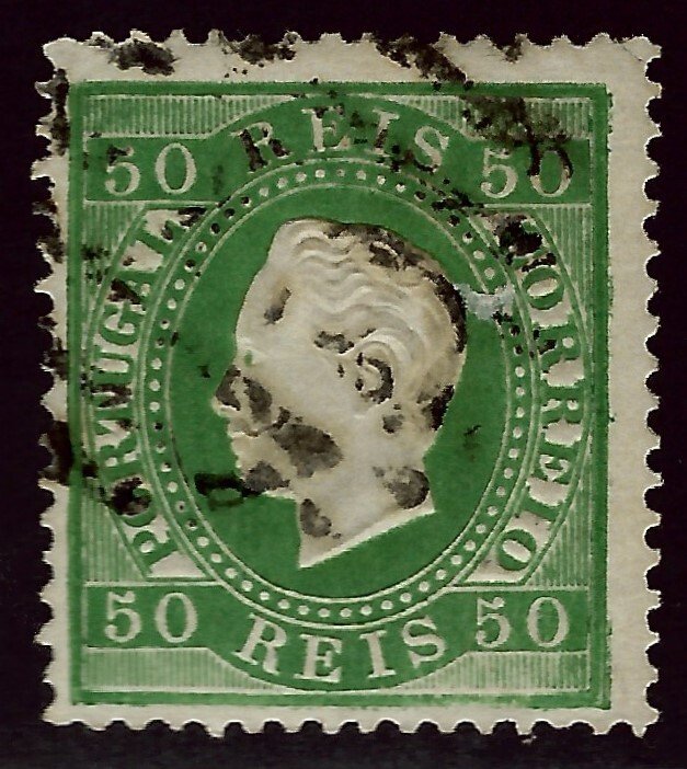 Portugal SC#42 Used F-VF SCV$40.00...Worth a close look!!