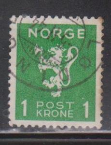 NORWAY Scott # 203 Used