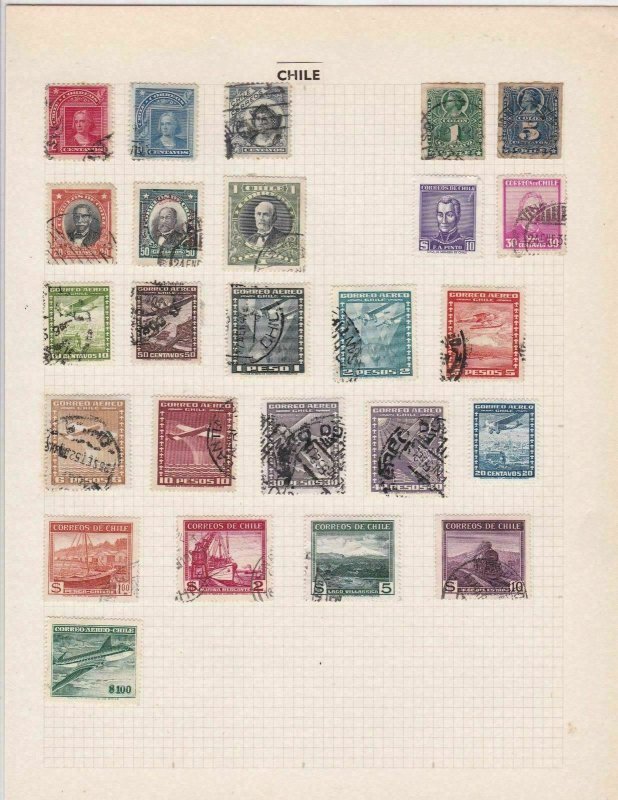 chile stamps ref r8691