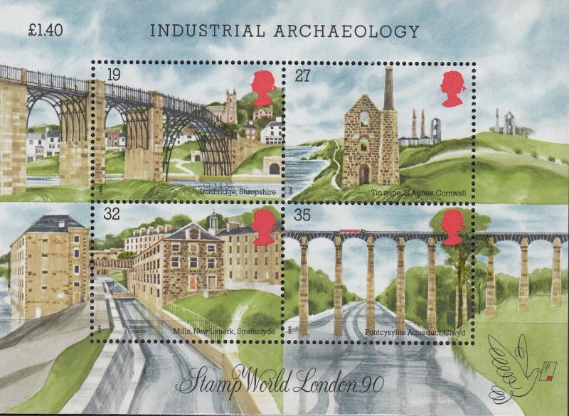 Great Britain - 1989 Industrial Archaeology Sc# 1284 - MNH (713N)