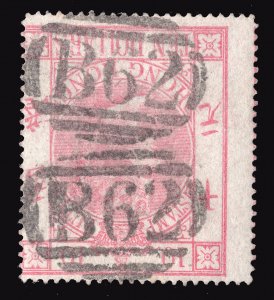 MOMEN: HONG KONG SG #F3 1874-1902 USED £800 LOT #66777*