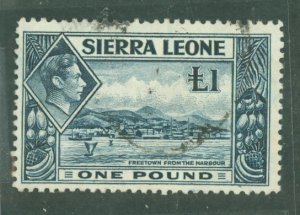 Sierra Leone #185 Used Single