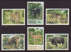 Bangladesh 130-135 Animals MNH  VF